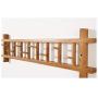 GGYDD Bamboo Wall Mounted Coat Rack, Entryway Coat Hooks Hanger Rack for Bags Clothes Umbrella in Hallway Bathroom Living Room-c 80x24cm(31x9inch)