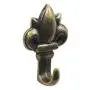 Flower Shape Push Pin Hangers Wall Hooks (12 - Pack， Antique Brass)