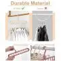 Benooa Magic Hangers Organizer,Rotate Anti Skid Hanger,Space Saving Hangers,Foldable Closet Storage Coat Hangers,Pack of 10 Standard Hangers with 9 Holes,Sturdy Plastic Benooa Magic Hangers Organizer,Rotate Anti Skid Hanger,Space Saving Hangers,Foldable Closet Storage Coat Hangers,Pack of 10 Standard Hangers with 9 Holes,Sturdy Plastic