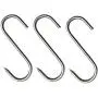 Meat Hooks 20Pcs,Premium Butchers Hook,Stainless Steel Wall S-Shaped Hooks–for Hot and Cold Smoking,Stainless Steel Meat Hook, Chicken Hunting Smoking Ribs(13cm,Pack of 20) (20PACK Meat Hooks)