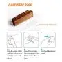 S&T new life Wood Adhesive Wall Door Hook Robe Towel Hook Holder Coat Cloth Hangers Closet Storage Organizer Home Kitchen Bathroom Hook (Black Walnut) S&T new life Wood Adhesive Wall Door Hook Robe Towel Hook Holder Coat Cloth Hangers Closet Storage Organizer Home Kitchen Bathroom Hook (Black Walnut)