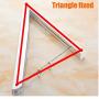 Folding Clothes Hanger Foldable Multifunction Wall Mounted Clothes Rail Drying Rack Random Color