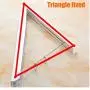 Folding Clothes Hanger Foldable Multifunction Wall Mounted Clothes Rail Drying Rack Random Color