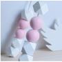 Random Color Wood Beads Tassel Cute Bedroom Wall Wooden Hanging Clothing Storage Kids Room Clothes Hanger Decoration Baby Gift