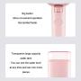 ZZYJYALG Hanging Ironing Machine Plastic Metal Transparent Water Tank Handheld Large Capacity High Temperature Cotton Linen Foldable Blended Polyester Portable Travel Dormitory Household (Pink)
