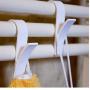 20pcs Hanger for Heated Towel Radiator Rail Bath Hook Holder Clothes Hanger Plegable Scarf Hanger Decoration