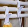 20pcs Hanger for Heated Towel Radiator Rail Bath Hook Holder Clothes Hanger Plegable Scarf Hanger Decoration 20pcs Hanger for Heated Towel Radiator Rail Bath Hook Holder Clothes Hanger Plegable Scarf Hanger Decoration