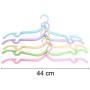 UYMIQ 5Pcs Clothes Hangers Portable Folding Plastic + 3M Clothesline Portable Windproof for Outdoor Travel Hiking Camping Hotel