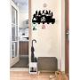 The Avengers Wall Hanger 3D Wall Hook Rails Triple Wall Art Clothing Hook Rack Hanger Wall Art Decoration Strong Adhesive Sticker Solid Wood Hooks A1