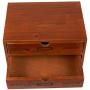 Juvale Small Wood Desktop Organizer Storage Boxes with Drawers, French Design