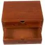 Juvale Small Wood Desktop Organizer Storage Boxes with Drawers, French Design Juvale Small Wood Desktop Organizer Storage Boxes with Drawers, French Design