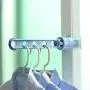 Kiminana Drying Rack, Indoor Window Door 5-Holes Snap-on Clothes Hanger Holes Hanging Rack Kiminana Drying Rack, Indoor Window Door 5-Holes Snap-on Clothes Hanger Holes Hanging Rack