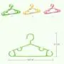 SAASNY Standard Hangers Plastic Hangers,Plastic Babys/Childrens Clothes Hangers,30 Pack,Thin Space Saving,Non-Slip Material,Simply Elegant,Nice Size Closet,Green,28 cm for Coat,Jacket,Shirt,Dress