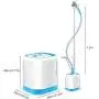 ANGELA Upright Clothes Steamer with Garment Hanger, Heats in 40 Seconds, 1.5L Water Tank, for 1 Hour Continuous Steaming, Perfect Ironing Clothes, 1700W ANGELA Upright Clothes Steamer with Garment Hanger, Heats in 40 Seconds, 1.5L Water Tank, for 1 Hour Continuous Steaming, Perfect Ironing Clothes, 1700W