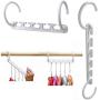 5 Hole Magic Wander Hangers Clothes10pcs Space Saver Space Saver Wonder Magic Clothes Hanger Hook Hangers for Clothes
