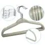 FindUWill 30 Pack Unisex Baby Hangers and 10 Pack Closet Dividers-The Ultimate Nursery Organizer Baby Clothes Velvet Hangers for Baby Clothes and 10 Baby Blank Size Dividers with a Pen