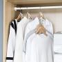 YOYOHOT 4pcs Clothes Hanger Connector Cascading Hooks Space Saving Closet Organizer Rack Super Load-Bearing