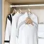 YOYOHOT 4pcs Clothes Hanger Connector Cascading Hooks Space Saving Closet Organizer Rack Super Load-Bearing