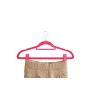 KISEER Plastic Baby Hanger Clips, 40 Pcs Slim-line Finger Clips Set Clothes Hanger Velvet Hanger (Pink)