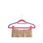 KISEER Plastic Baby Hanger Clips, 40 Pcs Slim-line Finger Clips Set Clothes Hanger Velvet Hanger (Pink)