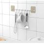 Hooks for Hanging Key Hanger Clothes Holder Kitchen Rails Bathroom Housekeeper Home Organizer Door Adhesive Hook On The Wall