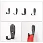 uxcell Wall Hooks Metal Wall Mounted L Type Scarf Coat Prong Robe Hooks Clothes Hanger Holder Storage w Screws uxcell Wall Hooks Metal Wall Mounted L Type Scarf Coat Prong Robe Hooks Clothes Hanger Holder Storage w Screws