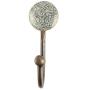 Indianshelf Handmade 1 Artistic Vintage Green Ceramic Butterfly Swarm Wall Hooks Hangers/Clothes Hooks for Wall