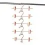 Amber Home Add-On Shiny Rose Gold Copper Metal Clothes Pants Skirt Slack Hangers Clothing Hangers with 2-Adjustable Clips (5 Pack) Amber Home Add-On Shiny Rose Gold Copper Metal Clothes Pants Skirt Slack Hangers Clothing Hangers with 2-Adjustable Clips (5 Pack)
