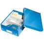Leitz Click & Store Storage Box, Small Organizer Box, Collapsible, Stackable, Patented Design, Bin, Cabinet, Desk Organizer, Blue (60570036) Leitz Click & Store Storage Box, Small Organizer Box, Collapsible, Stackable, Patented Design, Bin, Cabinet, Desk Organizer, Blue (60570036)