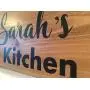 PERSONALIZED KITCHEN SIGN, RECLAIMED CEDAR 12X5 WITH HANGER, RUSTIC COUNTRY ELEGANT WOOD SIGN, UNIQUE GIFT, HOUSEWARMING GIFT, ANNIVERSARY GIFT, BIRTHDAY GIFT, MOTHERS DAY GIFT, WEDDING GIFT