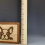 French Bulldog Sign, Animal Lover Gift, Dog Decor, Saw-tooth Hanger Installed, Dog House Decor, Laser Engraved Great Quality, Oil Finish