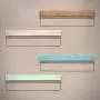 Cxjff Wall Coat Rack Clothes Hat Hanger Holder Rod Solid Wood Fashion Home Style, 4 Colors, 4 (Color : White, Size : 80x30x18CM)