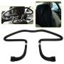 MEIYIN Car Seat Clothes Jacket Suit Holder Metal Coat Hanger Car Accesseries Black