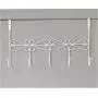 Dingang Over Door Rack Hook Hanger,White Metal 5 Hook Metal Hanger for Hanging Clothes, Coat, Hat Belt Dingang Over Door Rack Hook Hanger,White Metal 5 Hook Metal Hanger for Hanging Clothes, Coat, Hat Belt