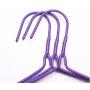 10pcs Random Color Cloth Hanger Durable Closet Coat Clothing Towel Storage Rack Closet Space Saver Drying Rack Non Slip Home Storage