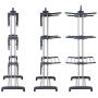 ARB MARKET 3Tier Stainless Laundry Organizer Folding Drying Rack Clothes Dryer Hanger Stand | Clothes Hanger Rack Stand For Bed Room| Clothes Drying Rack Laundry Stand Folding Hanger