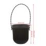 ? Double Layer Planter Flower Pot Green Plant Hanging Basket Handcrafted Hanger Holder Garden Room Decoration