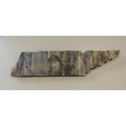 Tennessee State Shape 23" x 5 1/2" Rustic Wood Sign Hanger with options to Personalize