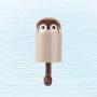 DOITOOL Cartoon Squirrel Wall Plug Hook Hanging Key Hook Wall Clothes Hanger for Kitchen Bathroom Coat Hat (Brown)