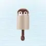 DOITOOL Cartoon Squirrel Wall Plug Hook Hanging Key Hook Wall Clothes Hanger for Kitchen Bathroom Coat Hat (Brown)