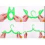 shun yi Portable folding hangers hangers drying racks travel hangers non-slip hangers adult children hangers