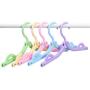 WEWESALE 10 Pcs Travel Hangers - Portable Folding Clothes Hangers Foldable Clothes Drying Rack Travel Accessories