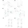 Kaluo Foldable Adjustable Clothes Drying Rack Hanger Double Pole Rail Rod with Shoe Rack and 4 360 degree wheels(2 with lock),US Stock Kaluo Foldable Adjustable Clothes Drying Rack Hanger Double Pole Rail Rod with Shoe Rack and 4 360 degree wheels(2 with lock),US Stock