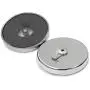Master Magnetics 07254 Magnetic Hook with Decor Hook Chrome Plate, 2.63" Diameter, 0.750" Thick, Silver Master Magnetics 07254 Magnetic Hook with Decor Hook Chrome Plate, 2.63" Diameter, 0.750" Thick, Silver
