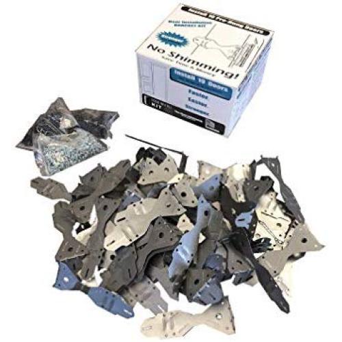 EXPR Premium Door Install Kit (2-3x Stronger), No Shimming Needed! Pro Kit (Installs 10 Doors)