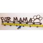 Dog Leash Wall Hanger Hook Holder Fur Mama Copper Vein color Handmade in USA