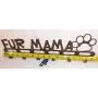 Dog Leash Wall Hanger Hook Holder Fur Mama Copper Vein color Handmade in USA Dog Leash Wall Hanger Hook Holder Fur Mama Copper Vein color Handmade in USA