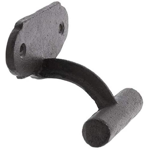 HomArt 3538-2 Hat Hook, Cast Iron, Black