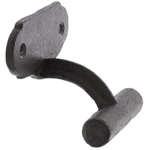 HomArt 3538-2 Hat Hook, Cast Iron, Black HomArt 3538-2 Hat Hook, Cast Iron, Black