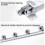 PeaceipUS Wardrobe Pull Out Clothes Hanger Rail,Pull Out Clothes Hanger Rod Adjustable Wardrobe Clothing Rail Hanger Rack Bar,Aluminum Alloy Material PeaceipUS Wardrobe Pull Out Clothes Hanger Rail,Pull Out Clothes Hanger Rod Adjustable Wardrobe Clothing Rail Hanger Rack Bar,Aluminum Alloy Material